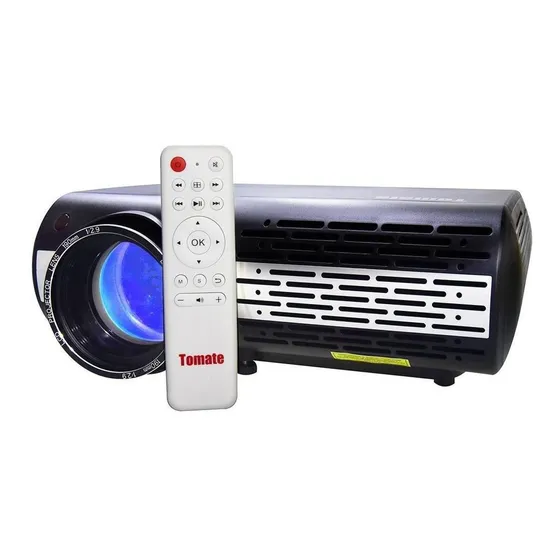 Projetor Tomate Mpr-2007 4000lm Preto 127/220v