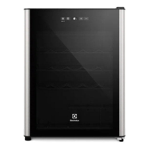 Adega De Vinho Electrolux 24 Garrafas Uma Porta Com Painel Digital Wsf24 127v Adega De Vinho Electrolux 24 Garrafas Uma Porta Com Painel Digital Wsf24 127v
