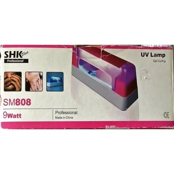 Lampara Uv Secador De Uñas En Gel Modelo Shk Profecional