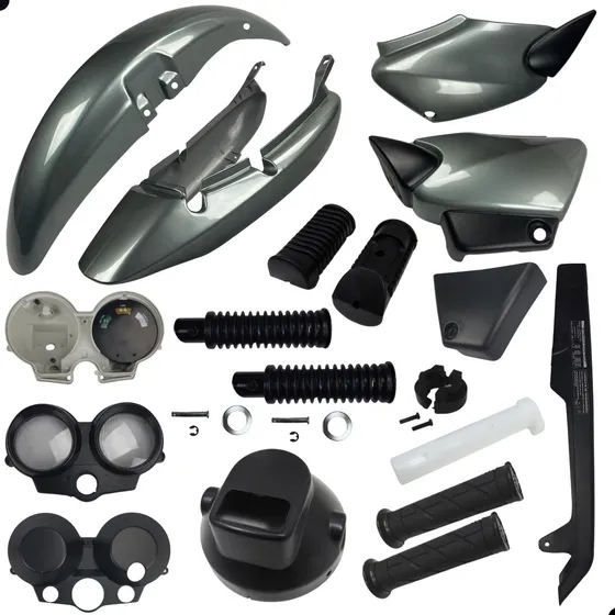 Carenagem Titan 2002 2003 Prata Completa Cg 125 Chumbo