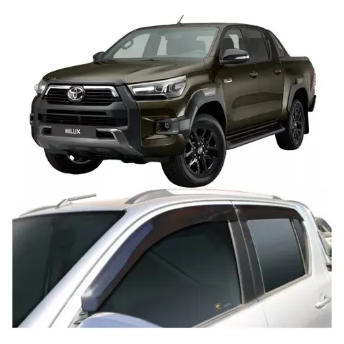 Gotero Deflector Lluvia Toyota Hilux Doble Cabina 2016 /2023