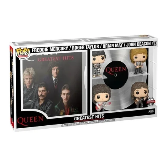 Funko Pop 21 Albums Queen Greatest Hits Mercury Disco Uranio