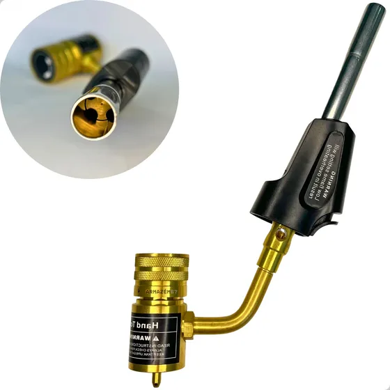 Maçarico Turbo Torch Portátil Tocha Acendimento Gas Mapp