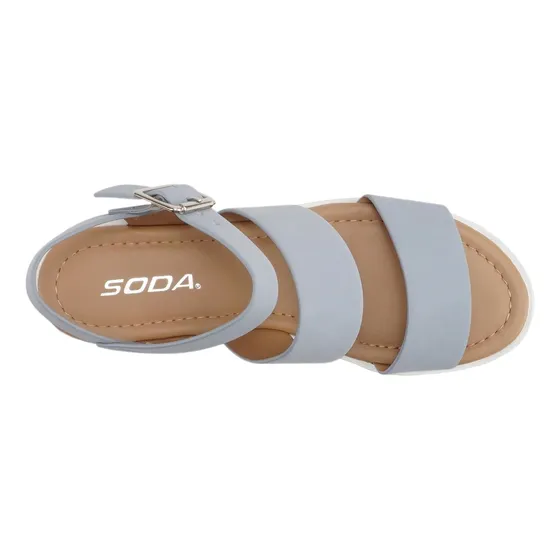Sandalias Soda Azul Claro Talla 6.5