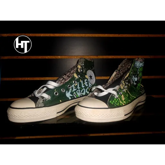 Tenis, Converse All Star, Dc Comics, Killer Croc, Talla 8.5