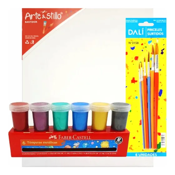 Cuadro Bastidor Para Pintar Infantil