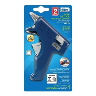 Aplicador Cola Quente Bivolt C/ BastĂŁo, 7w, Apl10 - Tilibra Aplicador Cola Quente Bivolt C/ BastĂŁo, 7w, Apl10 - Tilibra
