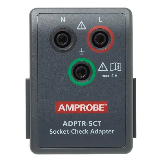 Adaptador Amprobe Adptr-sct Socket Check