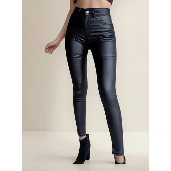 Pantalon Engomado De Dama
