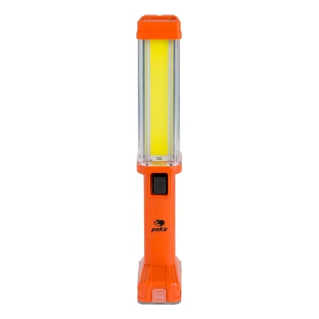 Linterna Led Recargable Linterna Naranja Luz Blanco