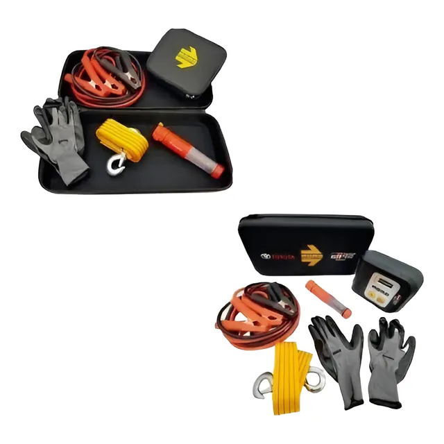 Kit Auxilio Seguridad Momo Hilux Sw4 Para Viaje