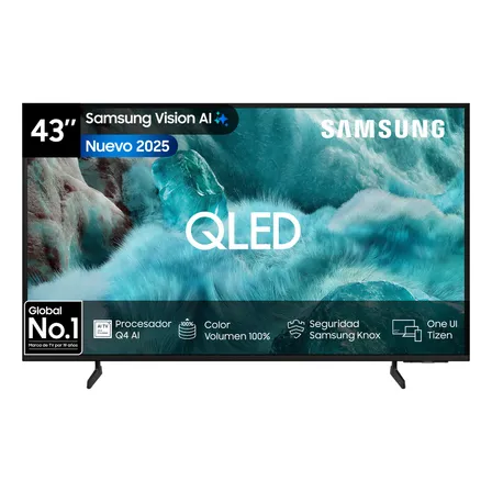 Smart Tv 43 Pulgadas Qled 4k Vision Ai (2025) QN43Q7FAAGXZS Samsung