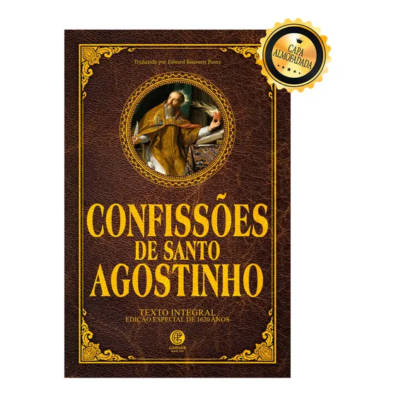 Confissões de Santo Agostinho - Edição de Luxo Almofadada