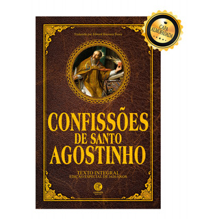 Confissões De Santo Agostinho - Edição De Luxo Almofadada Confissões De Santo Agostinho - Edição De Luxo Almofadada