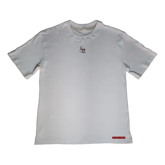 Camiseta Oversize 110601 Blanco - Basic