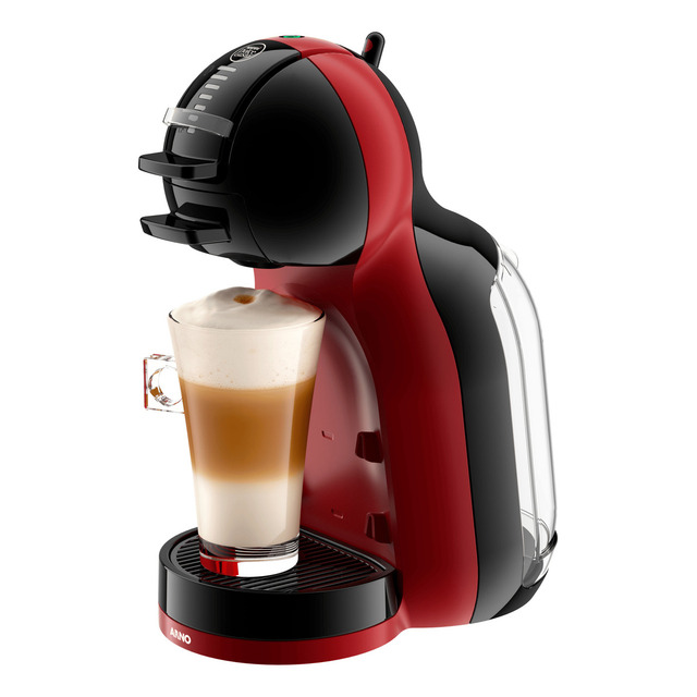 Cafeteira Nescafé Dolce Gusto Mini Me Vermelha E Preta Cápsulas 110v Cafeteira Nescafé Dolce Gusto Mini Me Vermelha E Preta Cápsulas 110v