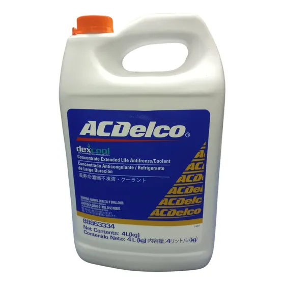 Liquido Refrigerante Rojo Acdelco X4 Lt Acdelco 3c