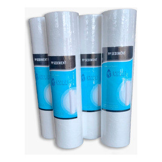 Paquete Kit 4 Cartuchos Sedimentos Poly Spun 2.5x10 5 Micras Paquete Kit 4 Cartuchos Sedimentos Poly Spun 2.5x10 5 Micras