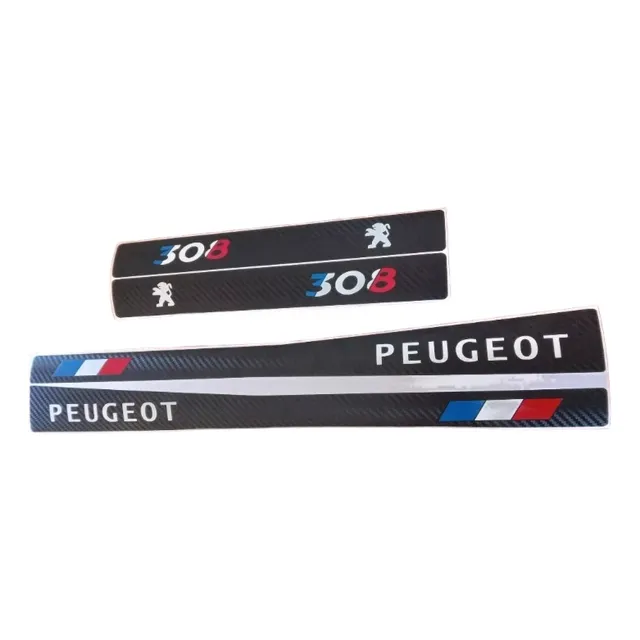 Cubrezòcalos En Vinilo  Personalizados Peugeot 308  4ptas!!
