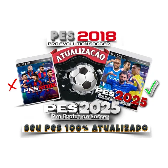 Atualização Pes 2018 Ps3