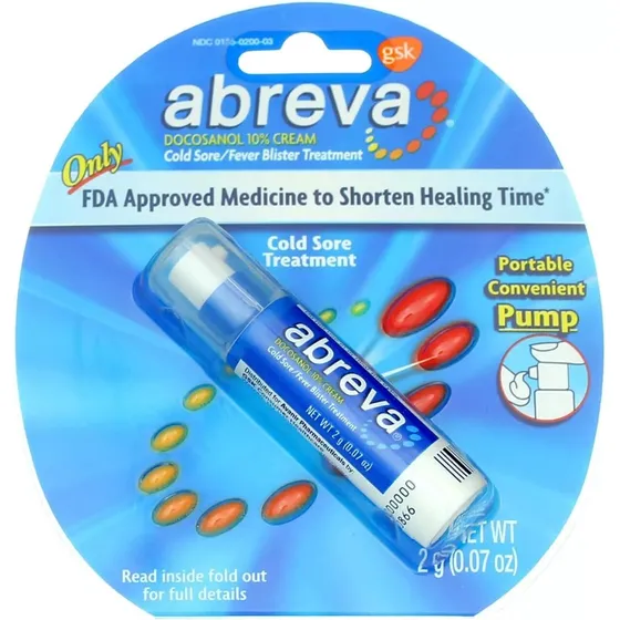 Abreva Cold Sore - Bomba - Tratamiento Contra Herpes Labial 