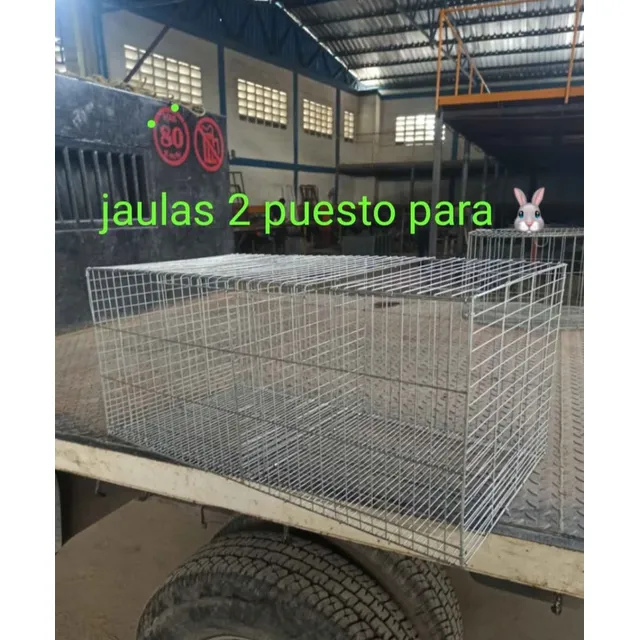 Jaulas Para Conejos 2 Puestos