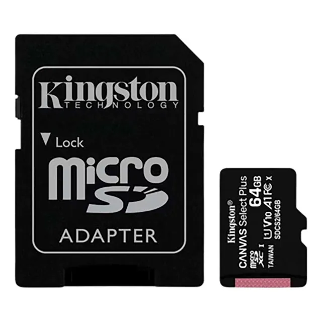Memoria Micro-sd Kingston Canvas Select, 64gb