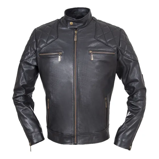 Beckham - Campera De Cuero Vacuno Original Koux Fabricante