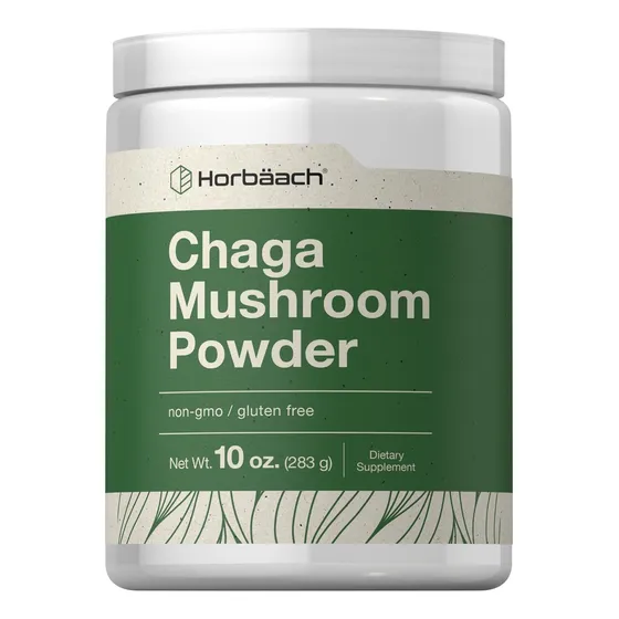 Suplemento Horbäach Chaga Polvo De Hongos 283 G