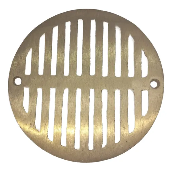 Tapa Rejilla Abierta 4 Bronce