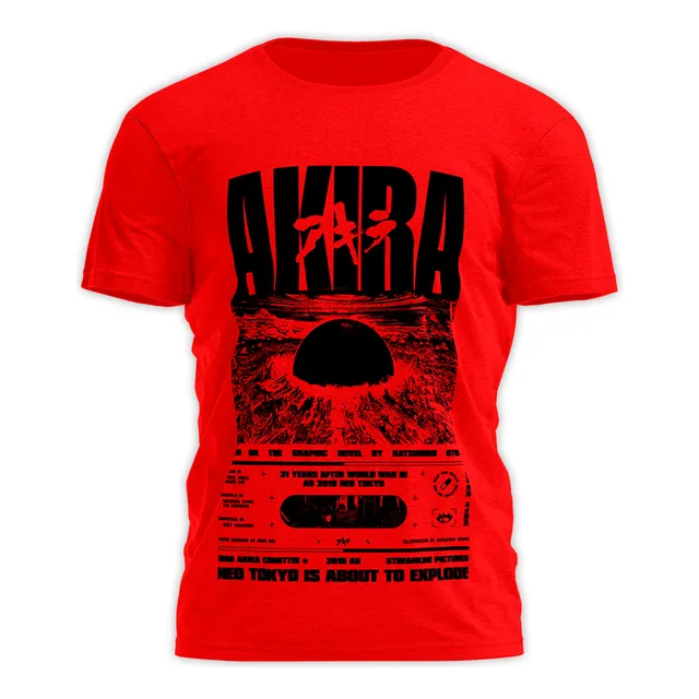 Remera Akira 1988 Pelicula Anime Cyberpunk Katsuhiro Otomo