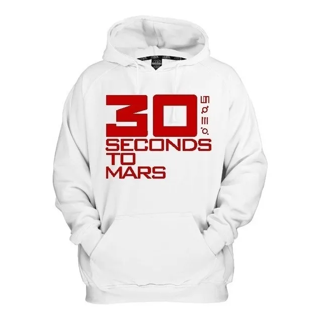 Moletom 30 Seconds To Mars Blusa Canguru Com Capuz 