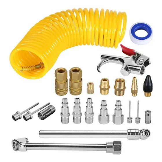 Kit De Accesorios Neumáticos, 20 Pzs Para Compresor De Aire