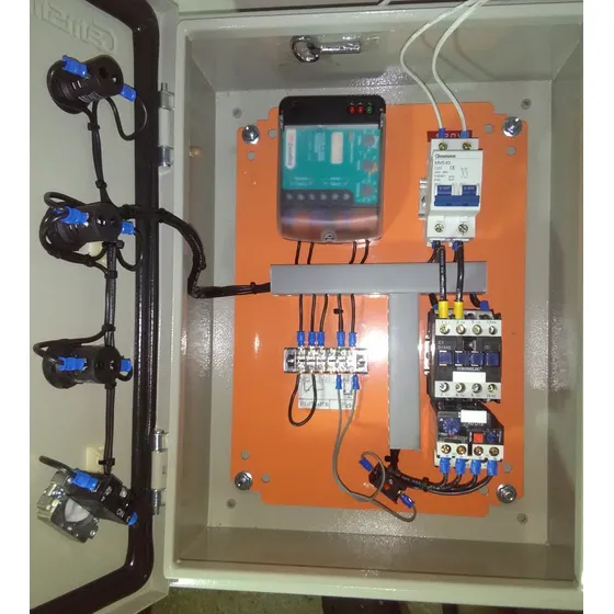 Tablero Control Bomba De Agua Sumergible 5hp Monofásica 220v