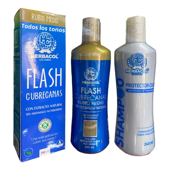 Cubrecanas Tonico Y Shampoo Col - mL a $140