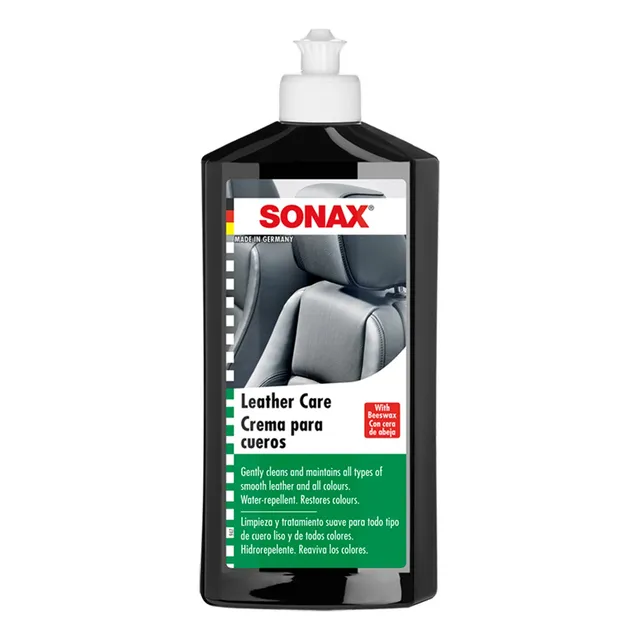 Nueva Crema Para Cueros Sonax 500ml/limpieza/tratamiento.