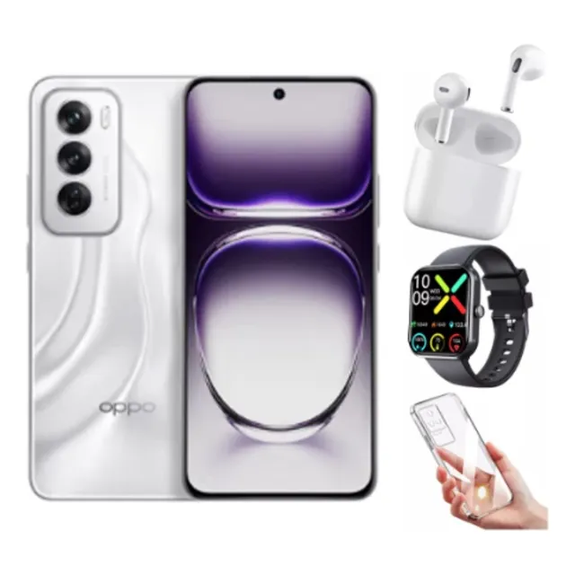 Oppo Reno12 Nuevo Teléfono Móvil 5g 256gb Millennium  Silver