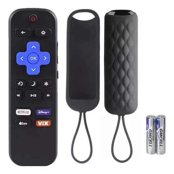 Control Remoto Para Roku Tcl Hisense Atvio Sansui Hkpro Daewoo Philips Polaroid Onn Sharp Element Westinghouse Insignia Jvc Rca Hitachi Sanyo Smart Tv