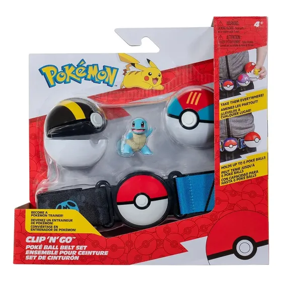 Pokemón Mini Figura Con Cinturon Pokebolas ELG 95283