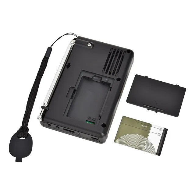Radio Portátil Am/fm/sw Con Grabador Mp3 Usb