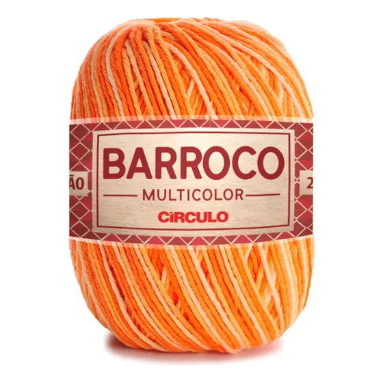 Barbante Barroco Maxcolor Fio 6 400g 452m - Escolha Sua Cor
