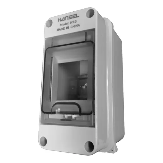 Caja Para Termicas Estanco 3 Modulos Ip65 Exterior - Electro
