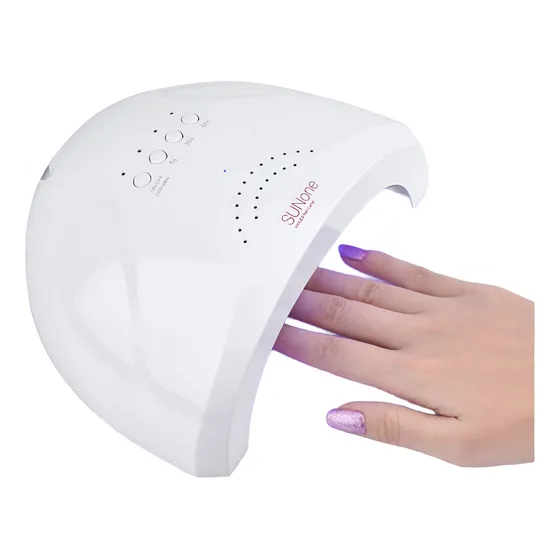 Cabina Uv/led Sun One 48w Timer Y Sensor Auto Uñas Gel Semi
