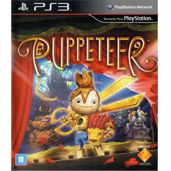 Jogo Ps3 Puppeteer Mídia Física Original Pt-br Dublado