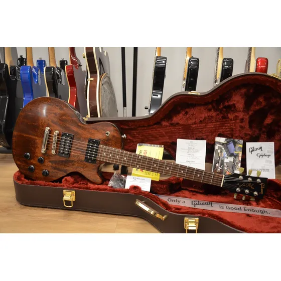 Guitarra Gibson Les Paul Studio T Series - Worn Brown Destro Marrom Rosewood