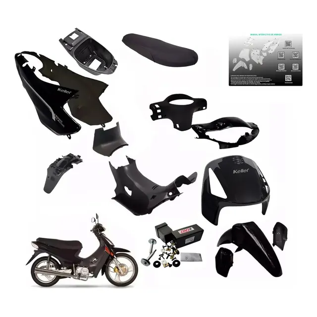 Kit Plasticos Completo Para Keller Crono 110 V2 Linea Nueva