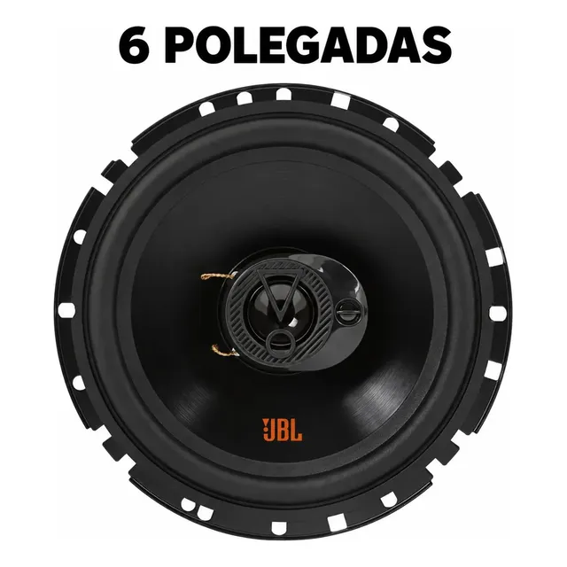 Kit com 2 Alto-Falante JBL Triaxial 6" Flex4 110w