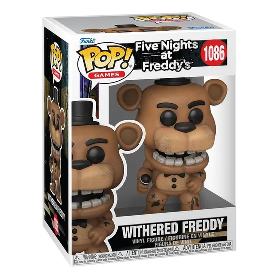Funko Pop! Freddy Dañado - Fnaf #1086 Premium