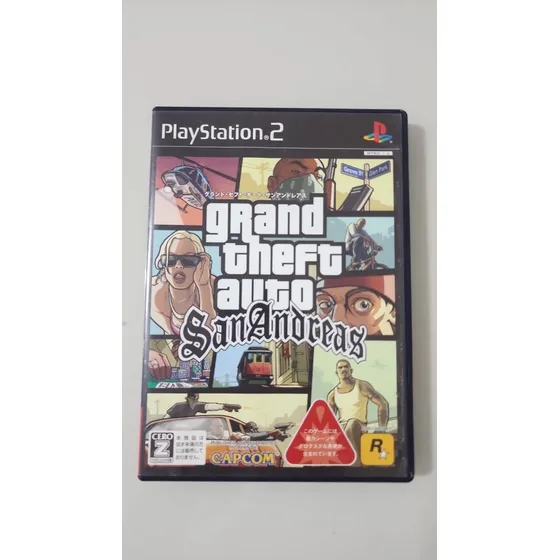 Gta San Andreas - Ps2 (usado)