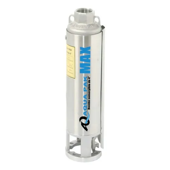 Bomba Sumergible Aqua Pak 0.3 Lps Inox 20 Et. Desc 1.25 1 Hp